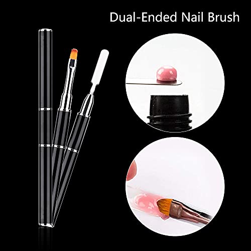 LIONVISON Nägel Künstliche Nägel Set,120 Stück Klare Acrylnägel Mandel Falsche Nägel Sarg Full Cover Künstliche… – Bild 4