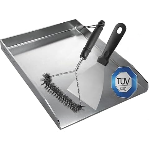 valuents® Plancha en acier inoxydable Cover