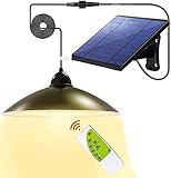 🌞【LANGE ARBEITSZEIT & WASSERDICHT】Der Akku wird innerhalb von 7 Stunden bei starker direkter Sonnen-einstrahlung vollständig aufgeladen (≥35000LUX). Die maximale Helligkeit des abgegebenen Lichts bei voller Leistung kann über 16 Stunden betragen. Solarpanel aus polykristallinem Silizium ，Solarlicht 19% Hohe Effizienz der Umwandlung von Sonnenenergie, nur 690g Gewicht,🔋4400 mAh Batterie und wasserdichtes IP 65-Solarlicht im Freien mit Wärme beständig, frostbeständig.
