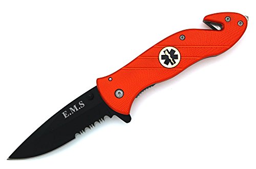 Snake Eye Tactical Rescue Style Action Assist Folding Knife 4.5