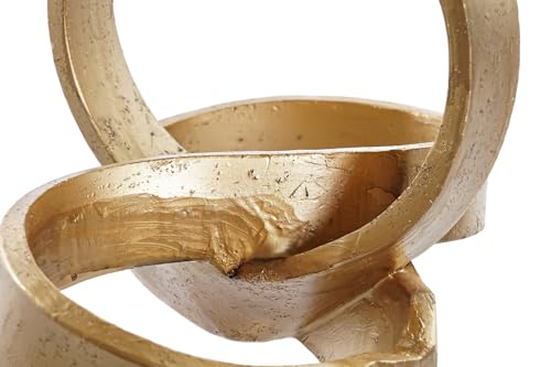 Décoration résine abstrait doré pour raviver un intérieur meublé trop terne