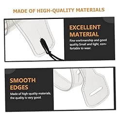 Totority 1Pc Sangle Transparente Sangle De Guitare Ceinture De Ukulélé Claire Sangle D’Épaule De Guitare Sangle De Basse Sangle De Ukulélé Ceinture De Guitare Électrique Ou Bretelles - Les Beatles, Paul McCartney, John Lennon, RIngo Starr, George Harrison Totority 1Pc Sangle Transparente Sangle De Guitare Ceinture De Ukulélé Claire Sangle D'Épaule De Guitare Sangle De Basse Sangle De Ukulélé Ceinture De Guitare Électrique Ou Bretelles – Image 4