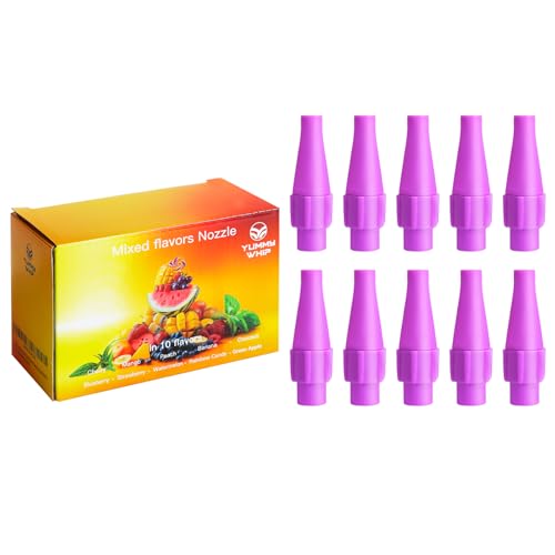 Yummy Whip Mixed Fruit Flavor Silent Nozzle(10pcs)