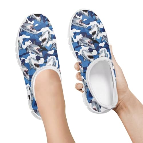 Slip-On Shoes for Children Non-Slip Walking Shoes Casual Soft Low-Top Flat Outdoor Sneakers Boys Girls US Size 11-153