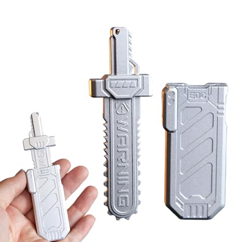Image of Metal Fidget Toys Adults, Stress Relief Toys Adults, Ejectable Fidget Slider Ratchet Sound Stress Relief Toy ADHD Tools, Quiet Fidget Toys for Office & Home, Best Gadgets for Men