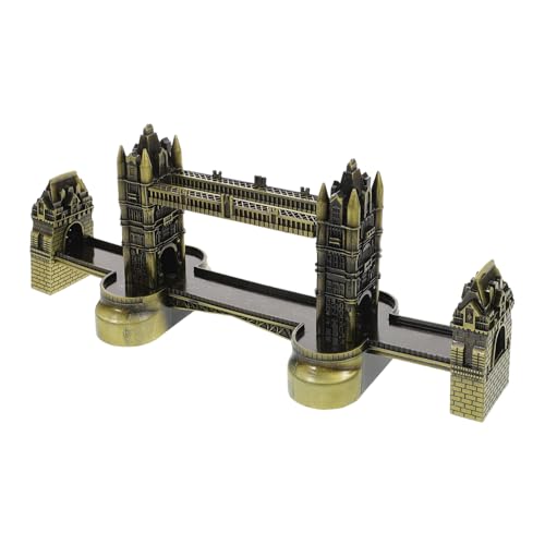 Modelo de edificio de metal de la Torre de Londres, una estatua premium de diseño coleccionable 2
