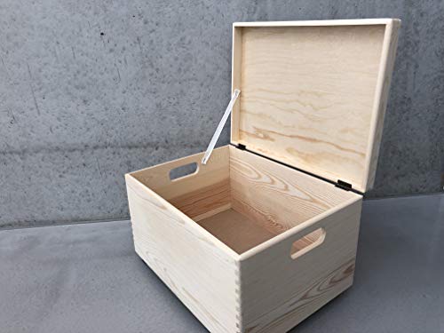 Holzkiste mit Deckel in groß und klein | truhenwelt.de