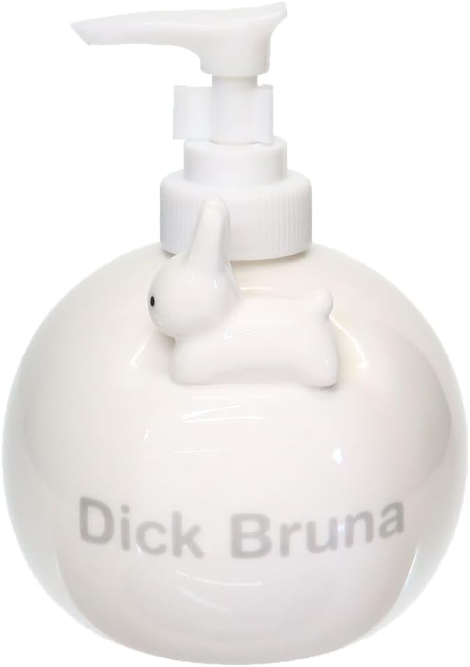 Marimocraft 841229 Miffy Soap Dispenser, Rabbit, Bath, Bath Time, Liquid Soap, Container, Gift