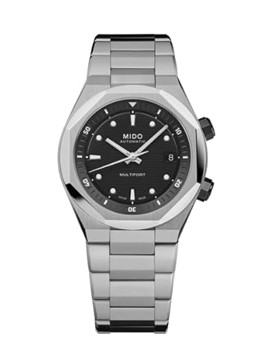 MIDO Multifort 8 Two Crowns Swiss Automatic Men's Watch - M0475071105100