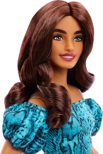 Barbie Fashionistas Barbie Poupée Barbie Jupe et Haut à Imprimé Serpent - vue 3