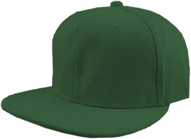 MissbyMen's Flat Brim Hiphop Adjustable Snap-Back Cap