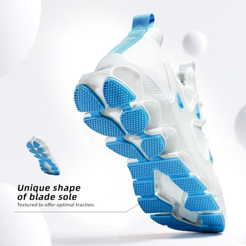Image of Mens Running Shoes Blade Fashion Sneakers Casual Slip on Tennis Walking Athletic Sport Trainers Zapatillas para Hombre