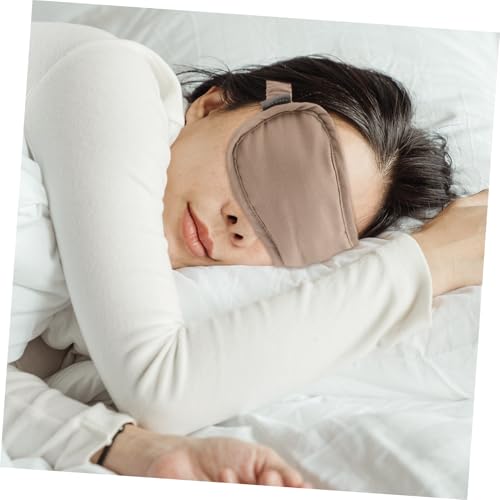 Masque de sommeil lesté pour dormir en voyage et à la maison confortablement