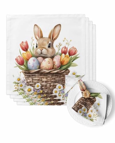 Servilletas de tela cuadradas, pack de 4 unidades miniatura 1