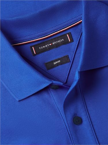 Image of Tommy Hilfiger Mens Short Sleeve Casual Polo Shirts in Regular Fit with Liquid Cotton