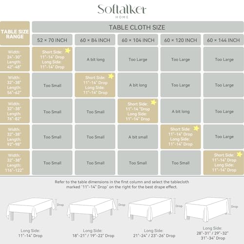 Nappe rectangulaire Softalker jacquard damassé pour moments de partage - 7