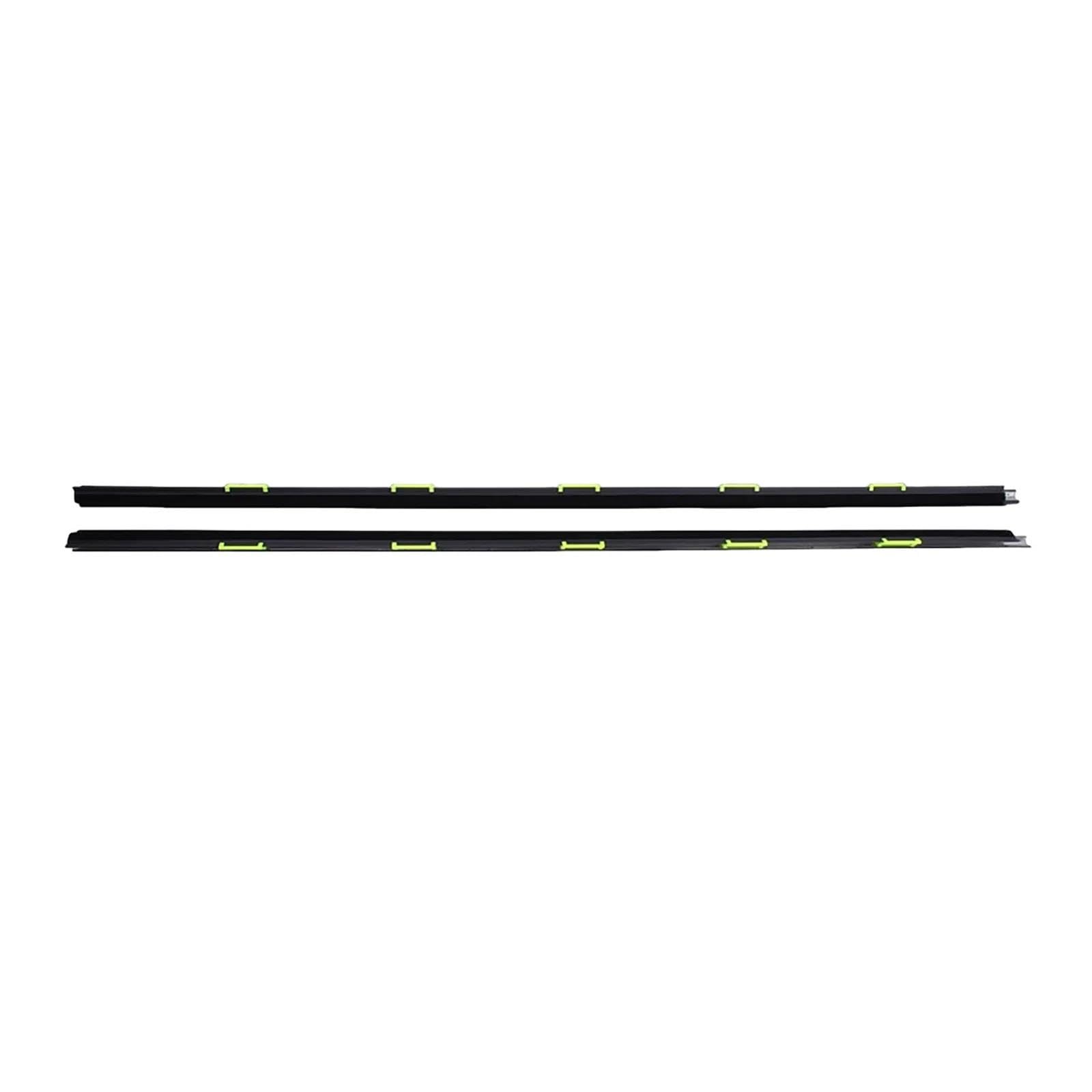 Zcpopknhnz One Color 2Pcs Window Weather Strip Window Glass Waterproof Pressure Strip Sealing Strip For Civic Ek 1996-200