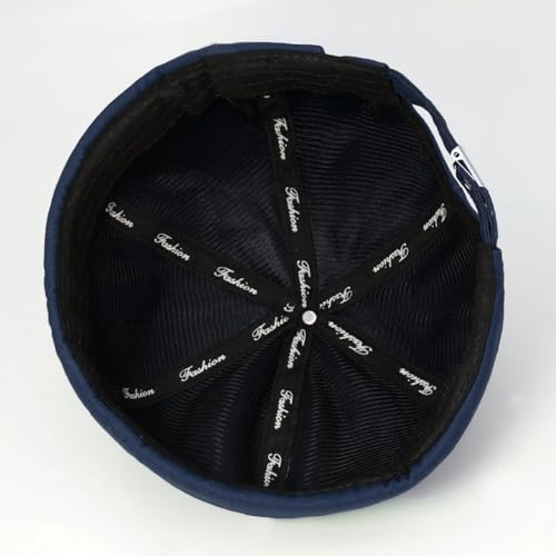 Image of Dome Brimless Hats for Women Men Beanie Docker Cap Sailor Skull Cap