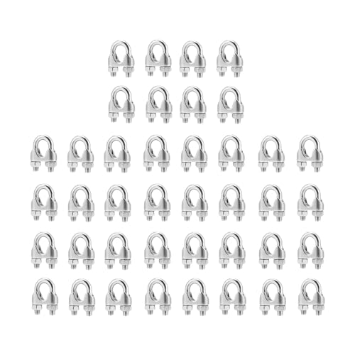 KiBcsLic 40 Fascette Stringicavo M4, Ferramenta Multiuso per Striscioni, Garage, Corde