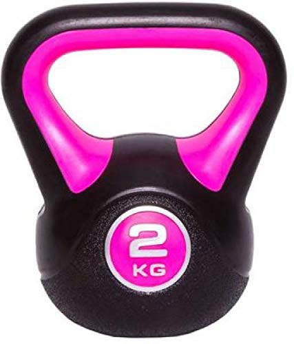 C.P.Sports - Pesa rusa (vinilo, 2 kg, 3 kg, 4 kg, 5 kg, 6 kg, 8 kg, 10 kg, 12 kg, 14 kg, 16 kg, 18 kg, 20 kg), 2 kg.