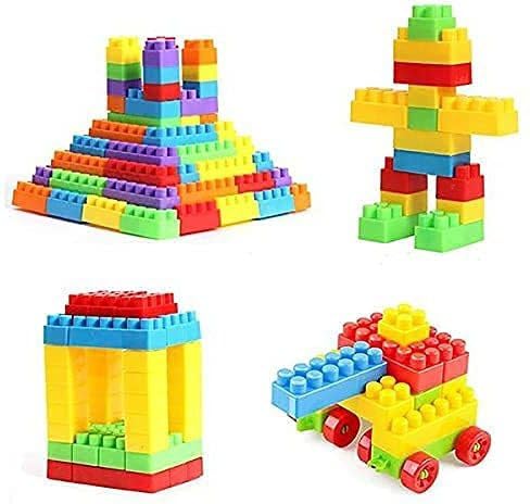 Mayne DIY Building Learning Train Blocks & Bricks for Kids (Multicolor, 52 Pieces) (B0CLB2HD4M) Amazon Price History, Amazon Price Tracker