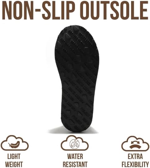 Project Cloud 100% Genuine Leather Womens Slippers with Genuine Australian Shearling Fur Lining Slippers for Women - Non-Slip EVA with Memory Foam Fuzzy Slippers Women Footwear (Nerita) - Image 4