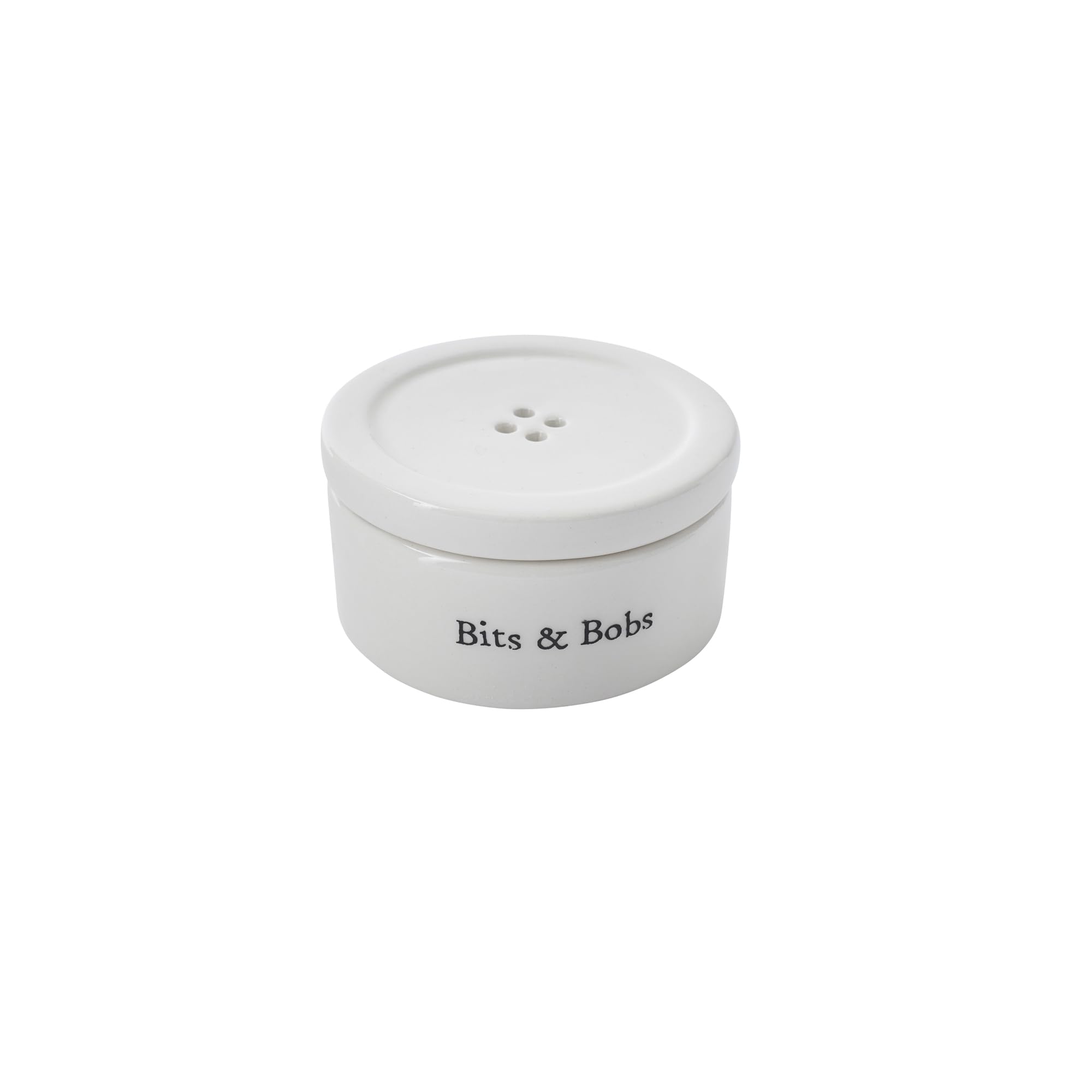 Send With Love 'Bits and Bobs' Button Trinket Pot | Gift Boxed