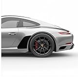 BENINI DESIGN STUDIO Side Rock Chip Fender Quarter Panel Vinyl Guard Decals Compatible with Porsche 911 996 997 991 992 (Gloss Black, 991)