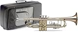 Levante LV-TR6305 Bb Professional Trumpet with Soft Case - Lacquered Body