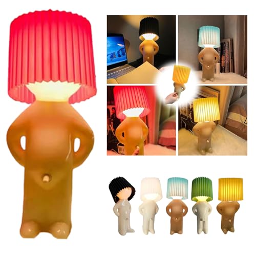Shy Man Lamp,Little Shy Man Lamp for Indoor,Funny Little Shy Man Creative Lamp,Personality Funny Desk Lamp,Night Lights for Adul