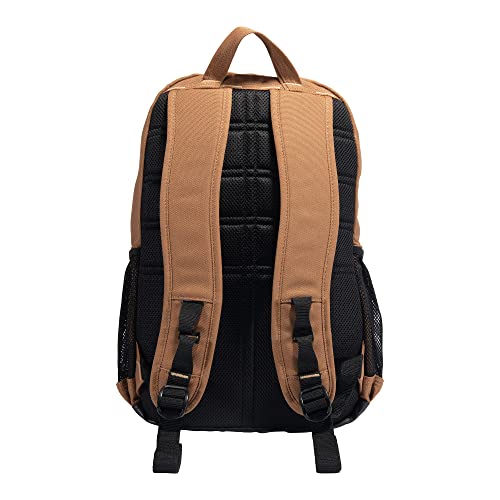 Carhartt 27L Single-Compartment Backpack, Durable Pack with Laptop Sleeve and Duravax Abrasion Resistant Base, Brown - Image 4