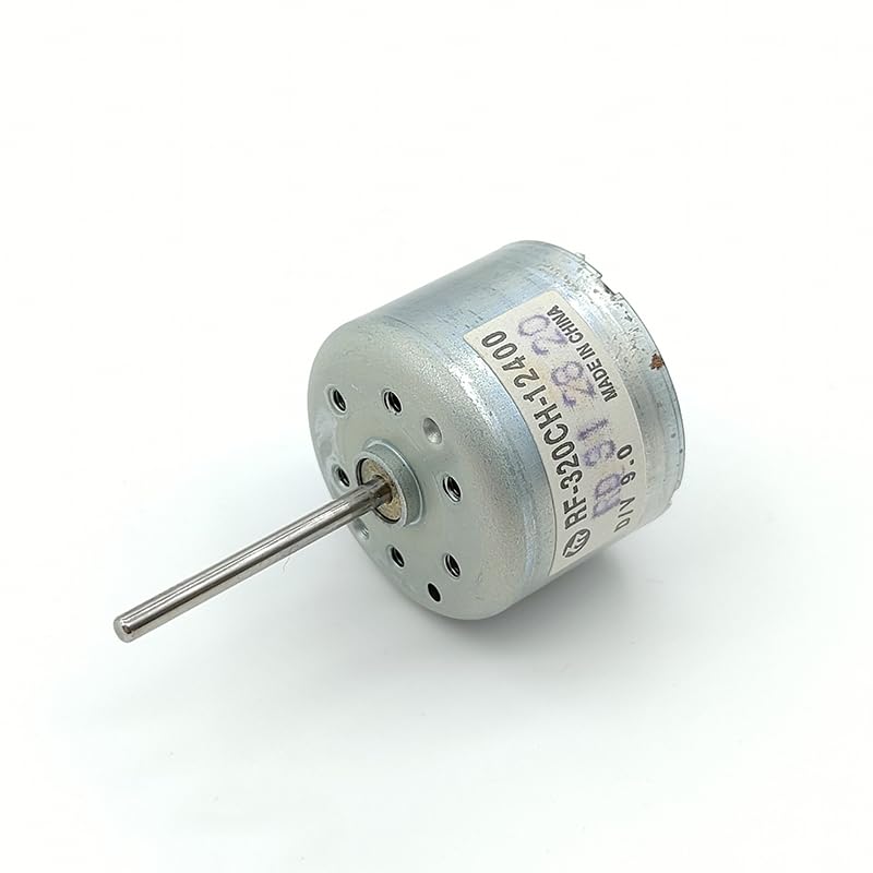 Mabuchi Mini RF-320 Motor D/V 9.0 DC 6V 9V 12V Micro 24mm Round Spindle Motor 22mm Long Shaft for DIY DC DVD Player Accessories