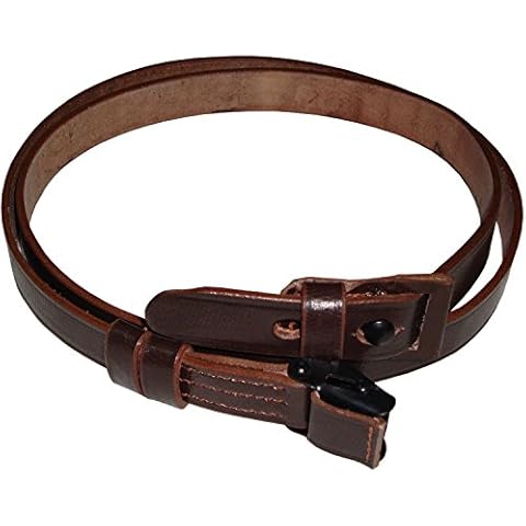 Eslinga de Rifle de Cuero Marrón German Mauser K98 Cover