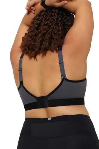 Image of Van Heusen Women Nylon Blend Wireless Non Padded High Impact Sports Bra -Anti Bacterial, Moisture Wicking