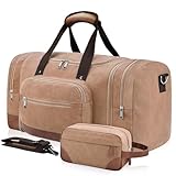 Picture of Dimayar Expandable Duffle Bag for Men, 50L Large-Capacity Weekender, Water-Resistant Mens Duffle Bags for Traveling, Lightweight & Durable Overnight Carry-On, Versatile Gym and Travel Bag