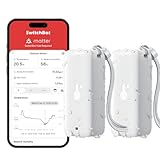 Bluetooth Hygrometer Thermometer, IP65 Indoor Outdoor Humidity Sensor with Remote App Control, Room Temperature Monitor with 394ft Bluetooth Range, 2-Year Battery Life (Outdoor Meter*2)
