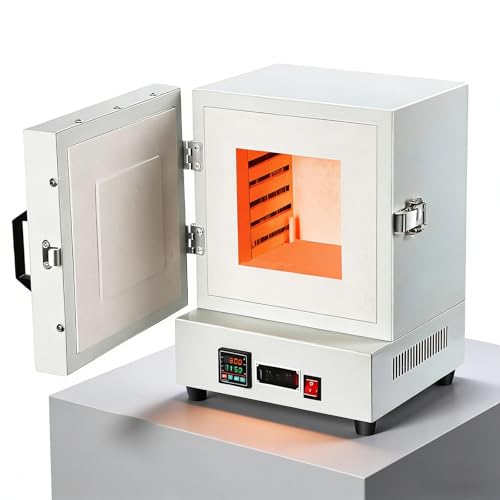 pedenencelia 2000w Electric Kiln/Electric Melting Furnace, LCD Digital Display, 1150℃ Uniform Heating, for Jewelry Making, Digital Lab Oven for Dewaxing, Annealing & Heat Treatment
