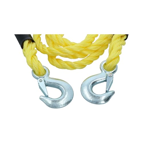 CARPOINT 0178703 Abschleppseil 5000 3 Meter mit Haken Abschleppgurt LKW Wohnmobile