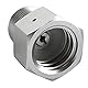 GASTROBEDARF WESTERBARKEY Soda Adapter für alle gängigen Trinkwassersprudler Soda Sprudler an Druckminderer Stream Connector TR 21-4 zu W21,8 Spunky