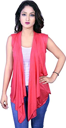 Kanchan World Women's Silk Henley Neck Shrug-picture-43