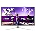 Philips Evnia 32M2N8900-32 Zoll Ultra HD OLED Gaming Monitor, 240Hz, 0.03 ms, HDR400, FreeSync Prem. Pro, G-Sync comp., Ambiglow (3840x2160, 2X HDMI 2.1, 1x DP 1.4, 1 x USB-C (90W PD)) Weiss