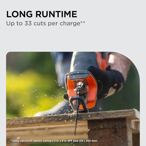 BLACK+DECKER 20V Brushless Reciprocating Saw