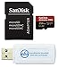 SanDisk 256GB Micro SDXC Memory Card Extreme Pro Works with Insta360 One R, One, One R 1-inch Edition Action Camera (SDSQXCZ-256G-GN6MA) Bundle with (1) Everything But Stromboli MicroSD Card Reader