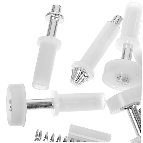 Homoyoyo 1set Bifold Door Hardware Kit Assortment para repuesto de rodillos de puertas de clóset robusto y para instalación miniatura 6
