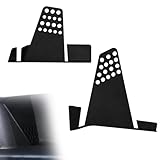 2 Stück Motorhauben-Wasserschutz-Zubehör für Ford Maverick 2022-2025 2026 | Wasserablaufgitter für die Motorhaube | ABS-Gitter zum Schutz vor Laub | Einfache Montage ohne Werkzeug für die Fahrzeug