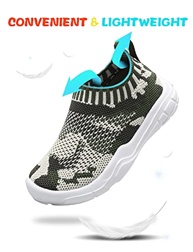 Image of JOINFREE Toddler Boys Girls Sneaker Slip On Shoes Kids Lightweight Breathable Walking Shoes