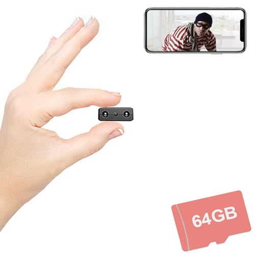 Rettru XD Indoor Security Camera : 64GB Wired Security Camera V380 Pro WiFi Camera with Night Vision,Motion Detection,Cloud Storage,Working with Android,iOS Phone APP