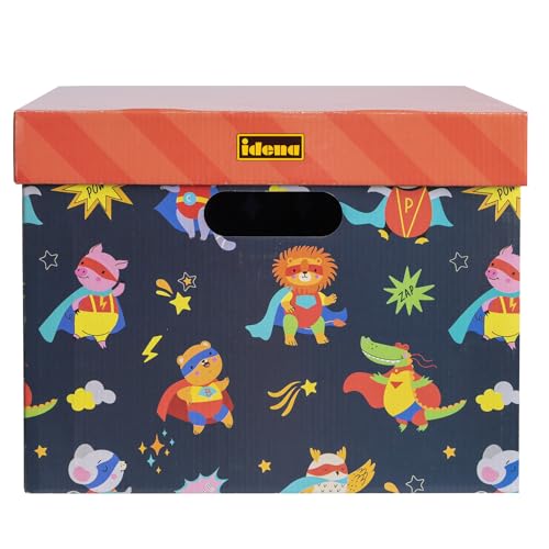 Idena Spielzeugkisten - 2er Set, FSC® Recycled, je 33 x 25 x 35 cm