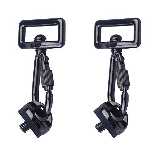 Xwell Schnellinstallations-Metallschraube und SLR-Kamera-Schultergurt-Haken-Set für Kamera-Nacken-Schultergurt… – Bild 3