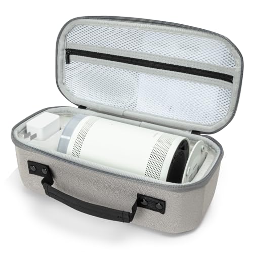 Carrying Case for Samsung The Freestyle Projector Compatible with The Freestyle Smart Portable Projector/The Freestyle 2nd Gen Projector 360All-Round Hard EVA Protection Storage Box Travel Bag